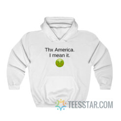 Thx America I Mean It Kim Namjoon Hoodie