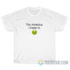 Thx America I Mean It Kim Namjoon Tweet T-Shirt