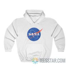 Twice Sana Nasa Logo Parody Hoodie
