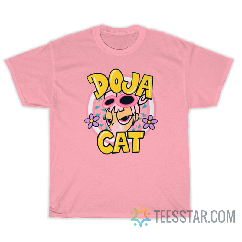 Cute Doja Cat Hot Pink T-Shirt