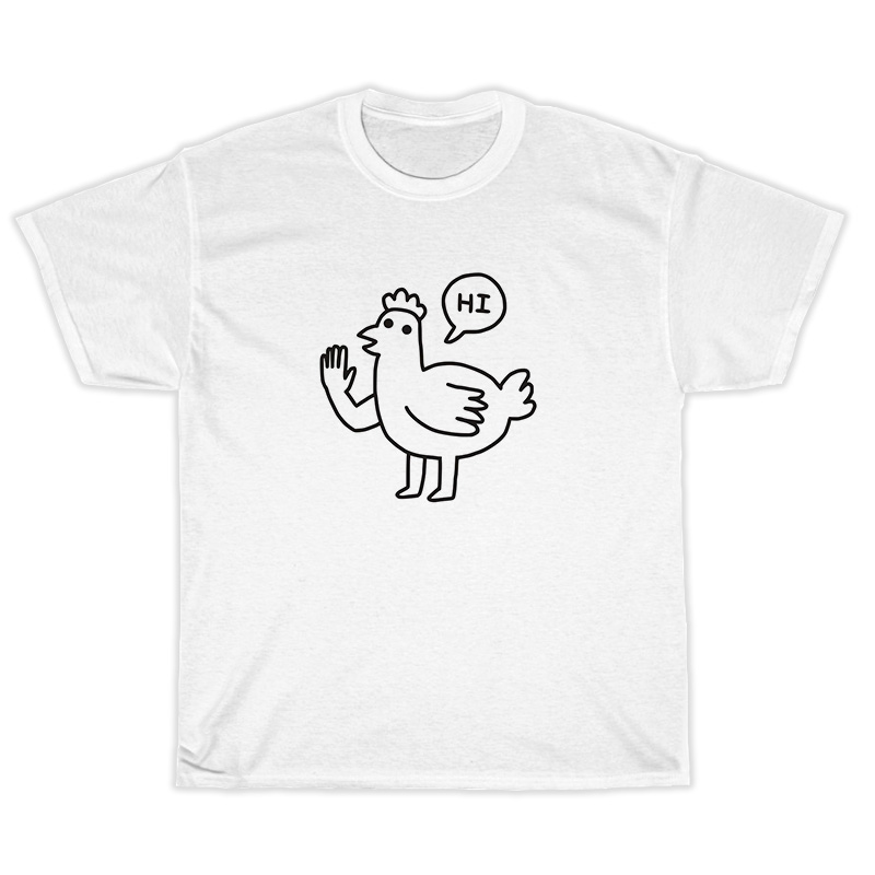 Funny Hi Chicken T-Shirt