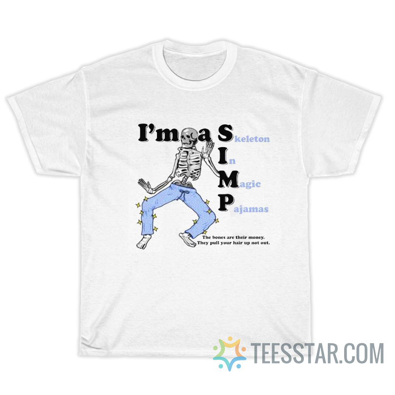 I Am A Skeleton In Magic Pajamas T-Shirt
