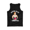 Rick And Morty Working On My Summer Bod Tank Top