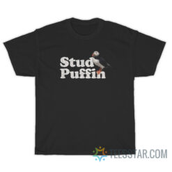Funny Retro Stud Puffin Bird T-Shirt