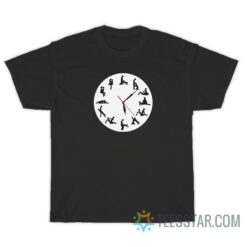 24 Hours Sexual Position Wall Clock T-Shirt