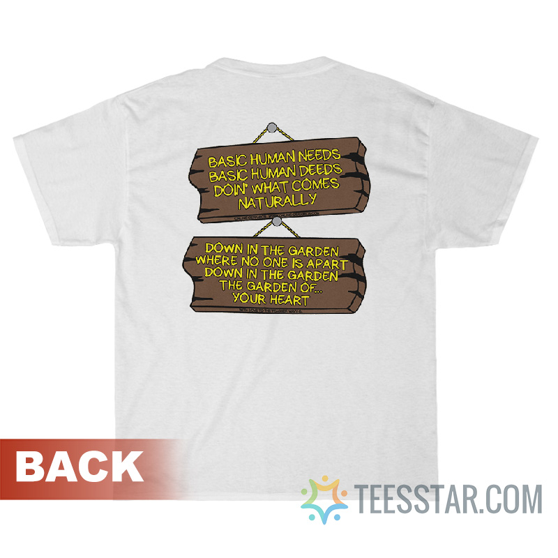 I Love Gardening From My Head Peas And Love T-Shirt