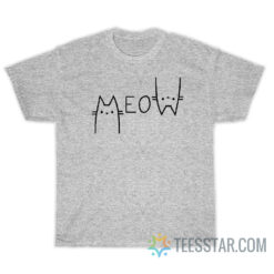 Funny Cat Meow T-Shirt