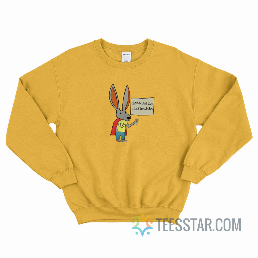 Rick Flag Ultra Bunny Obstaculos Son Oportunidades Sweatshirt