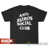 Anti Astros Social Club T-Shirt