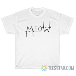 Funny Cat Meow T-Shirt