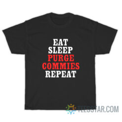 Eat Sleep Purge Comics Repeat T-Shirt