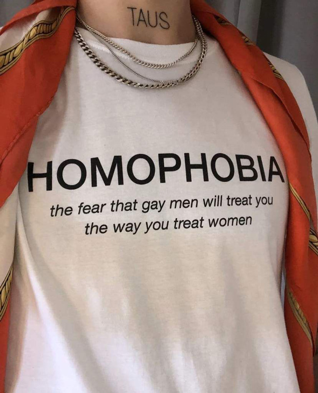 Homophobia The Fear That Gay Men Will Treat You T-Shirt