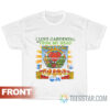 I Love Gardening From My Head Peas And Love T-Shirt