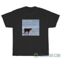 Funny I Am Cringe But I Am Free Meme T-Shirt