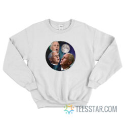Three Joe Biden Moon Sweatshirt