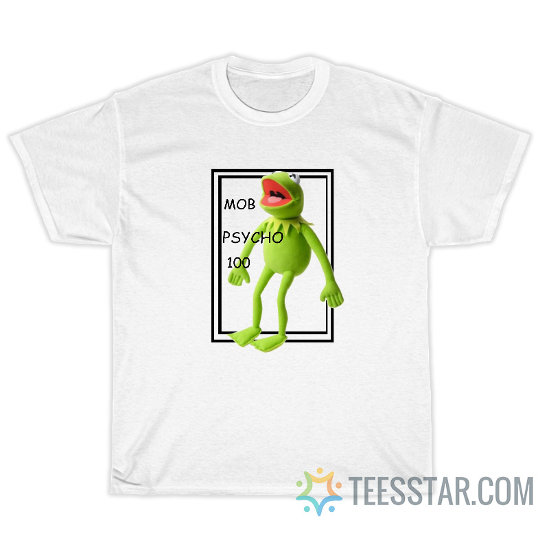 Kermit Mob Psycho 100 Meme T-Shirt