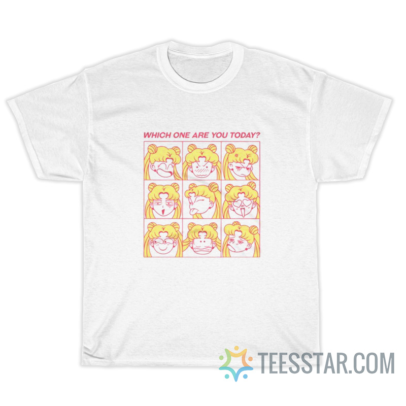 Miyuki Sailor Moon Which One Are You Today T-Shirt