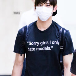 Changmin TVXQ Sorry Girls I Only Date Models T-Shirt