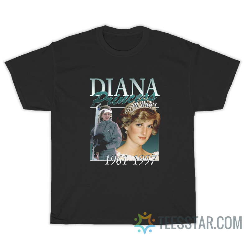 Vintage Princess Diana Of Wales 1961 1997 T-Shirt