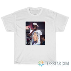 Lilnas Wearing 1833 She Is MC Miley Cyrus Shirt