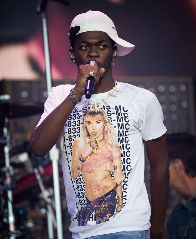 Lilnas 1833 She Is MC Miley Cyrus T-Shirt For Unisex