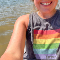 Love Pride Arkansas Maps T-Shirt