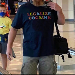 Colored Legalize Cocaine T-Shirt
