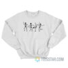 Dancing Halloween Skeleton Sweatshirt For Unisex