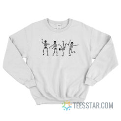 Dancing Halloween Skeleton Sweatshirt For Unisex 