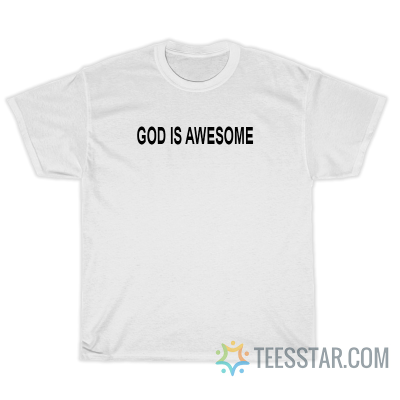 Anthony Rapp's God Is Awesome T-Shirt