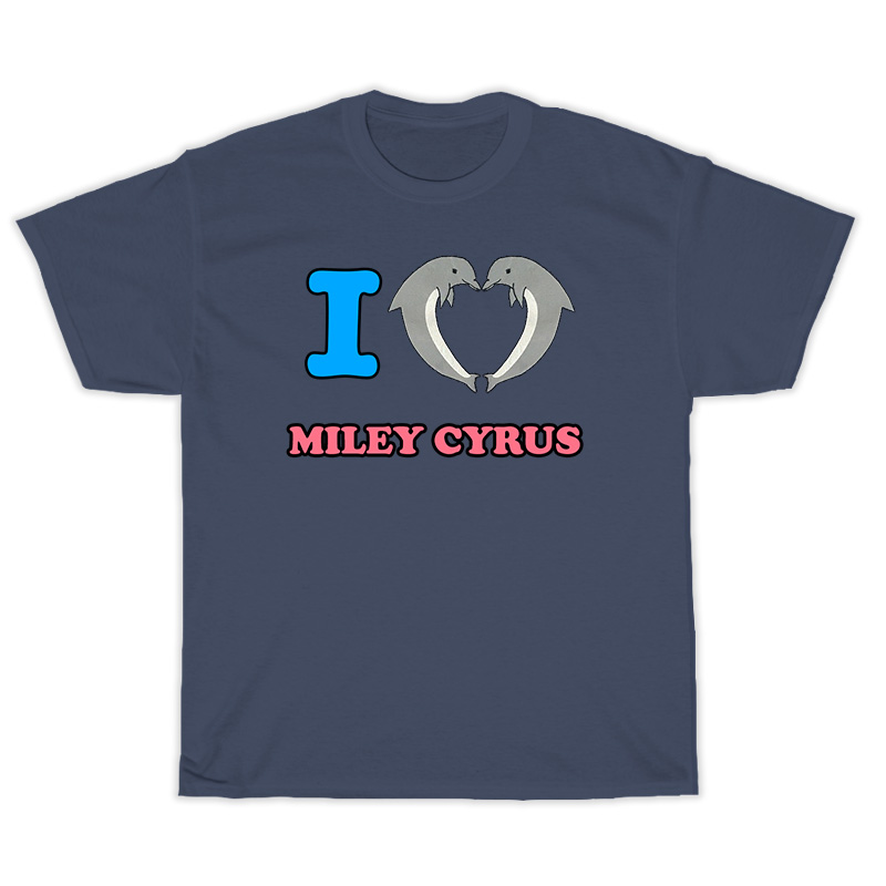 Dolphins I Love Miley Cyrus T-Shirt