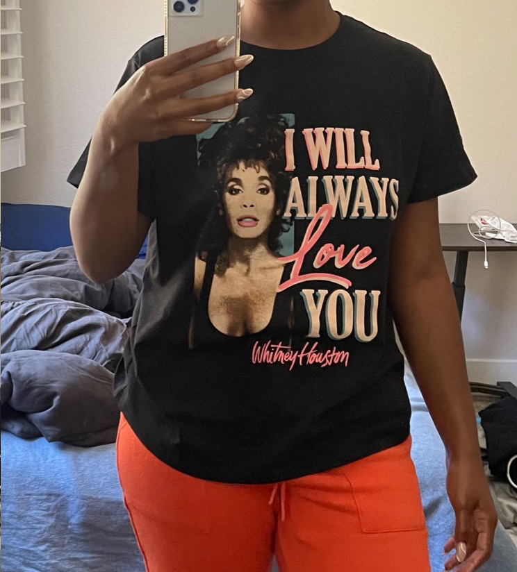 Whitney Houston I Will Always Love You T-Shirt