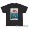 Lockdown Laws Jaws Parody T-Shirt