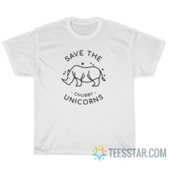 Save The Chubby Unicorn Vegan T-Shirt