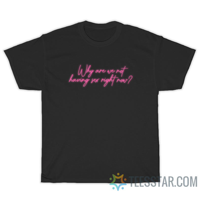 Why Are We Not Having Sex Right Now T-Shirt
