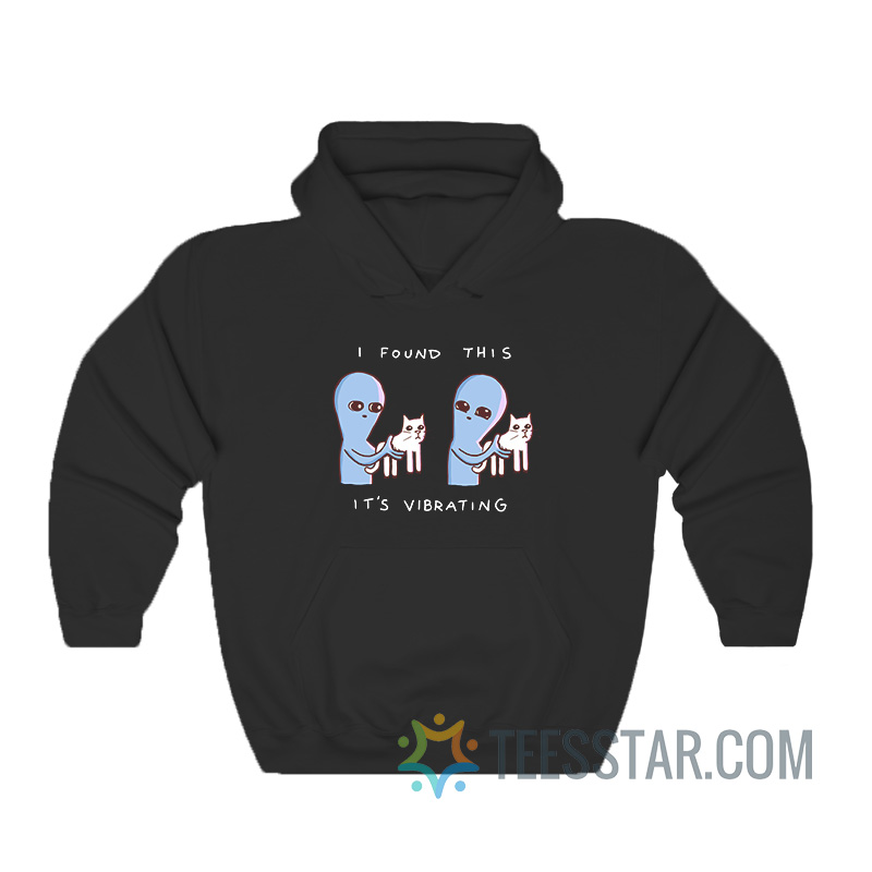 I Found This It's Vibrations Hoodie