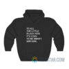 To All The Little Black Kids It's Cool To Be Smart Hoodie