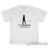 Kamala Harris Wearing Mask Silhouette I'm Speaking T-Shirt