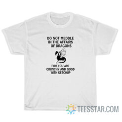 Do Not Meddle In The Affairs Of Dragons T-Shirt