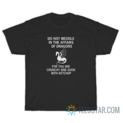 Do Not Meddle In The Affairs Of Dragons T-Shirt