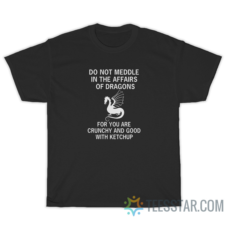 Do Not Meddle In The Affairs Of Dragons T-Shirt