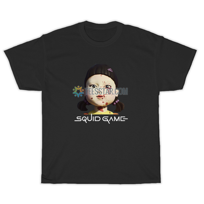 Scary Squid Game Doll T-Shirt