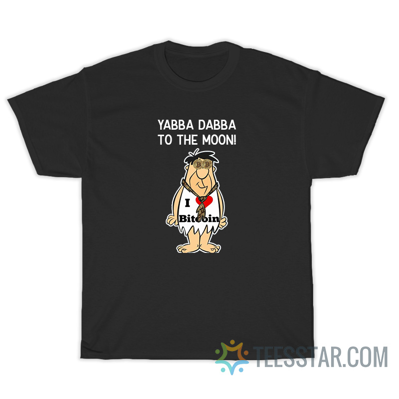 Fred Flintstone Yabba Dabba To The Moon T-Shirt