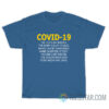 Covid-19 The Tests Are Rigged T-Shirt