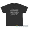 I Will Not Brew Decaf Is The Mind-Killer T-Shirt