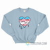 Melted Love Trans Color Sweatshirt For Unisex