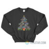 Shark Christmas Tree Shark Lovers Sweatshirt
