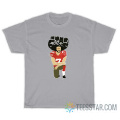 Colin Kaepernick Knee Fighting Hair T-Shirt