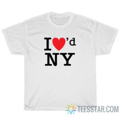I Loved NY New York T-Shirt For Unisex