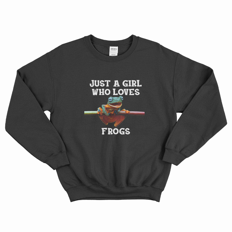 Just A Girl Who Loves Frogs Sweatshirt